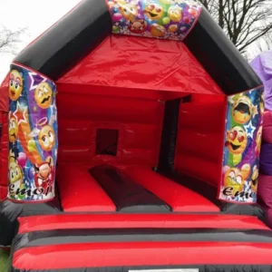 Emoji Bouncy Castle Hire